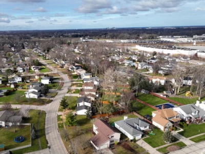 Aerial view of Lorain
